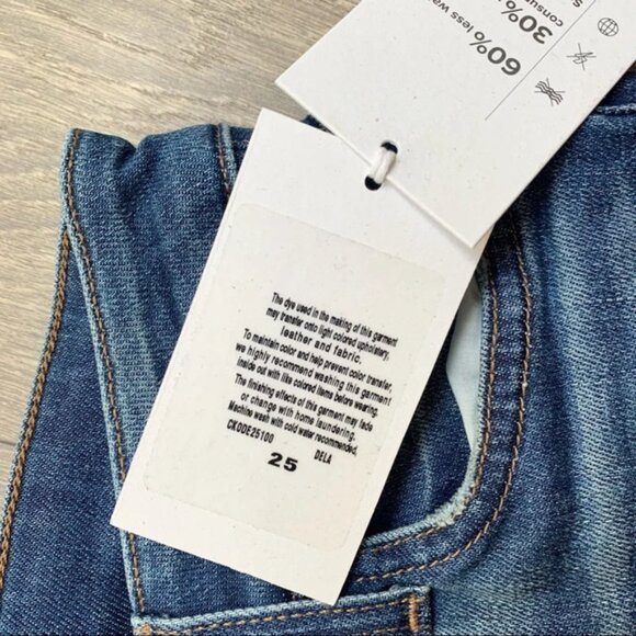 Anthropologie Joe's Jeans Women's Skinny Jeans Icon Ankle Denim Rolled Cuff Hem - Picture 10 of 15